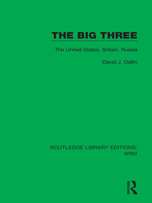 cover image of The Big Three